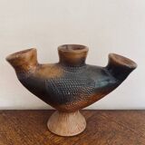 Primitive art vase circa 1960