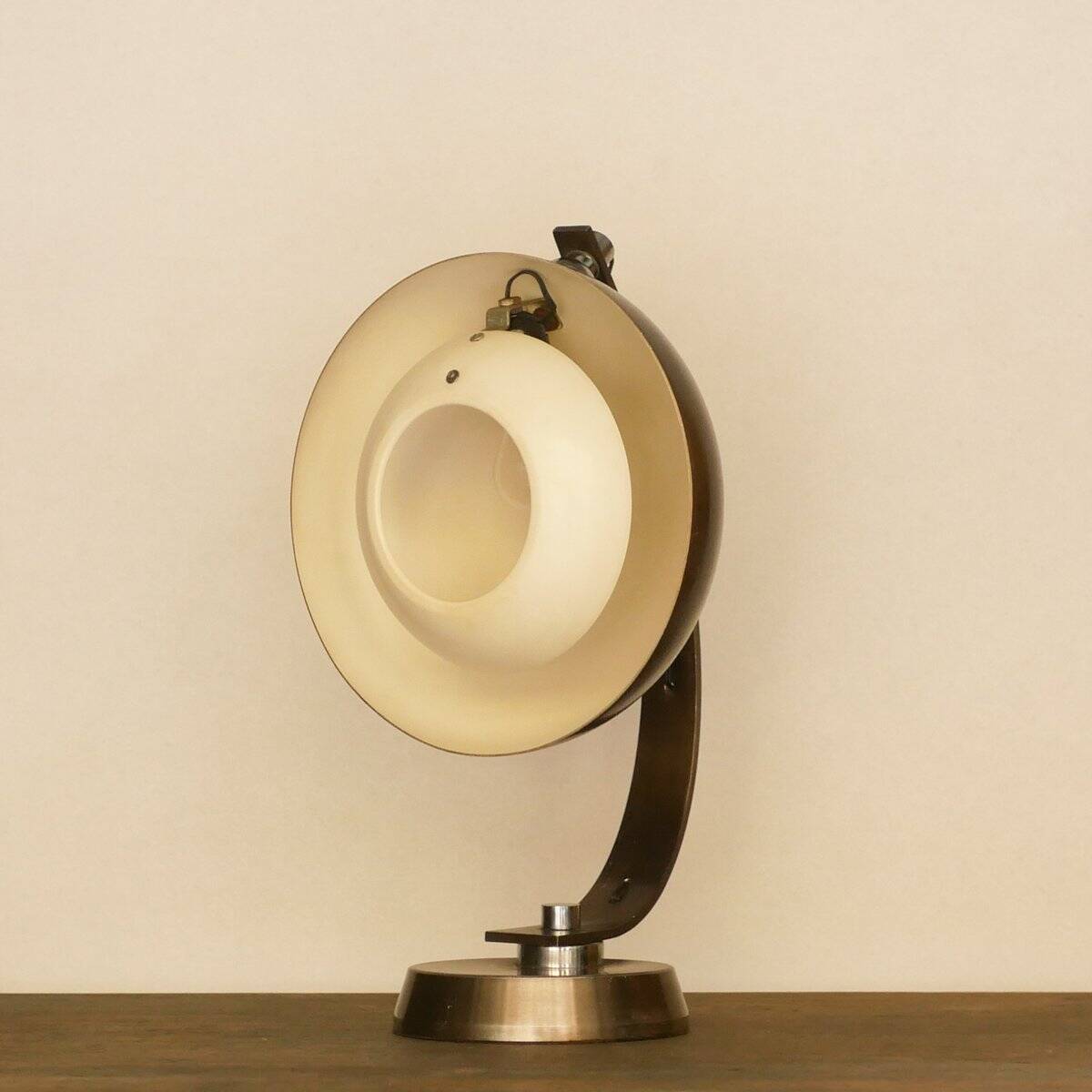 Lampe de table vintage d'Angelo Lelii pour Arredoluce, années 70