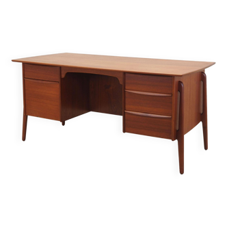 Bureau en teck, design danois, années 1960, designer : Svend Age Madsen