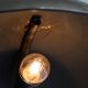 Bauhaus style table lamp in patinated brass from the 1930s.