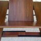 Table extendable scandinavian design teak growing butterfly