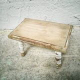 Small wooden stool / footrest