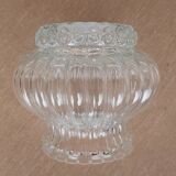Antique glass lampshade