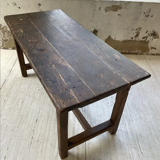 Table de ferme en chêne