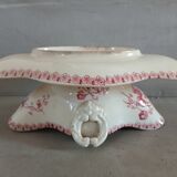 Antique sauce boat in Gien ironstone.