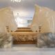 Horse head bookend in onyx and marble