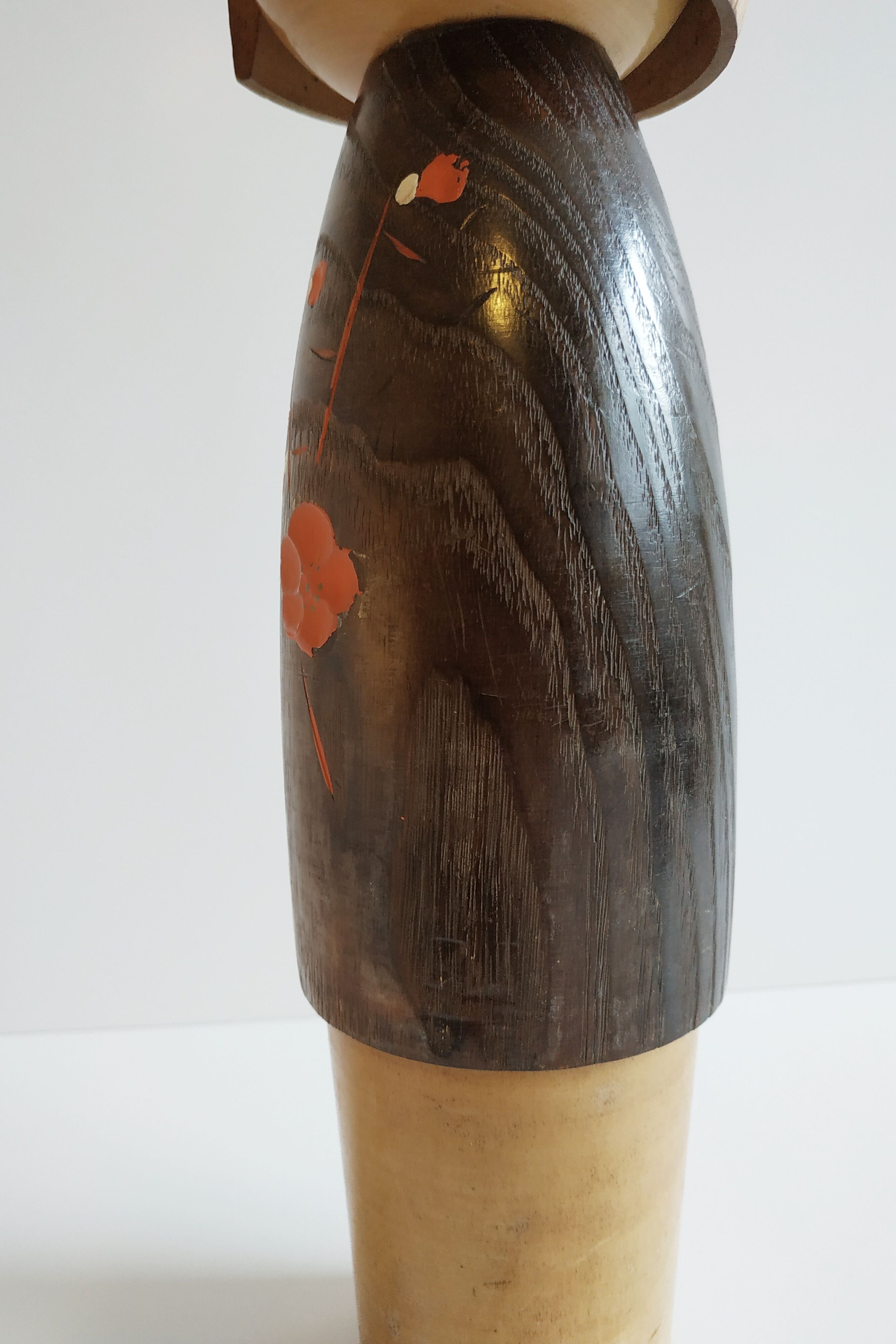 Kokeshi Doll - "Awakening of Love" by Master Usaburo Okamoto, 1917-2009 - vintage 1960