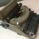 Old remington noiseless portable typewriter