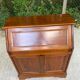 Louis Philippe donkey back secretary in solid wood, 20th century