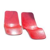 Pair of sunbath chairs Eurolax R1 by Charles Zublena