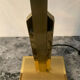Deknudt lamp in brass, Hollywood Regency style from the 1970s.