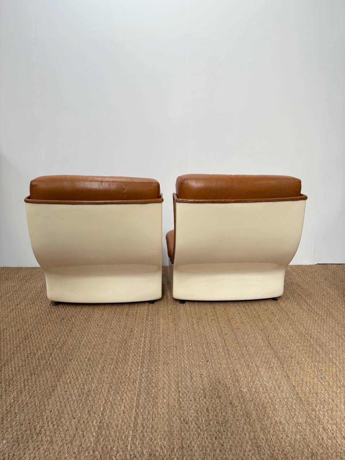 Sofa / 4 orchid modules Michel Cadestin for airborn