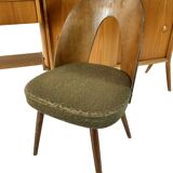 Vintage desk, bookcase & chair by František Jirák, 1970s Set of 3