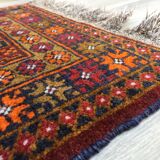 Small oriental wool rug - 80 x 46cm