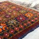 Small oriental wool rug - 80 x 46cm