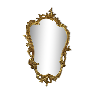 Miroir baroque rocaille - bronze
