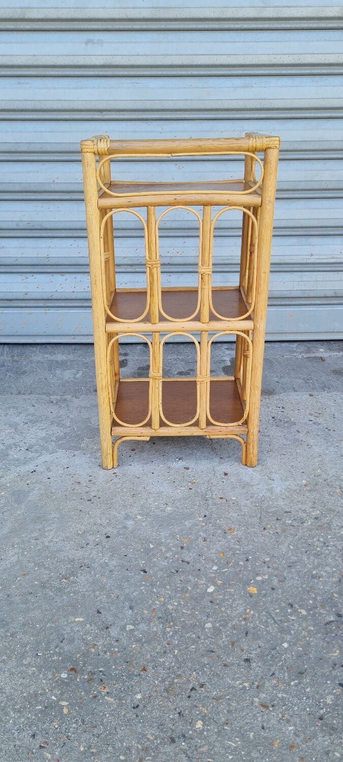Rattan shelf 1970
