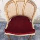 Gilted Louis XVI style office chair