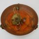Art Deco 1 Feu Noverdy France basin pendant light in marmoreal glass paste
