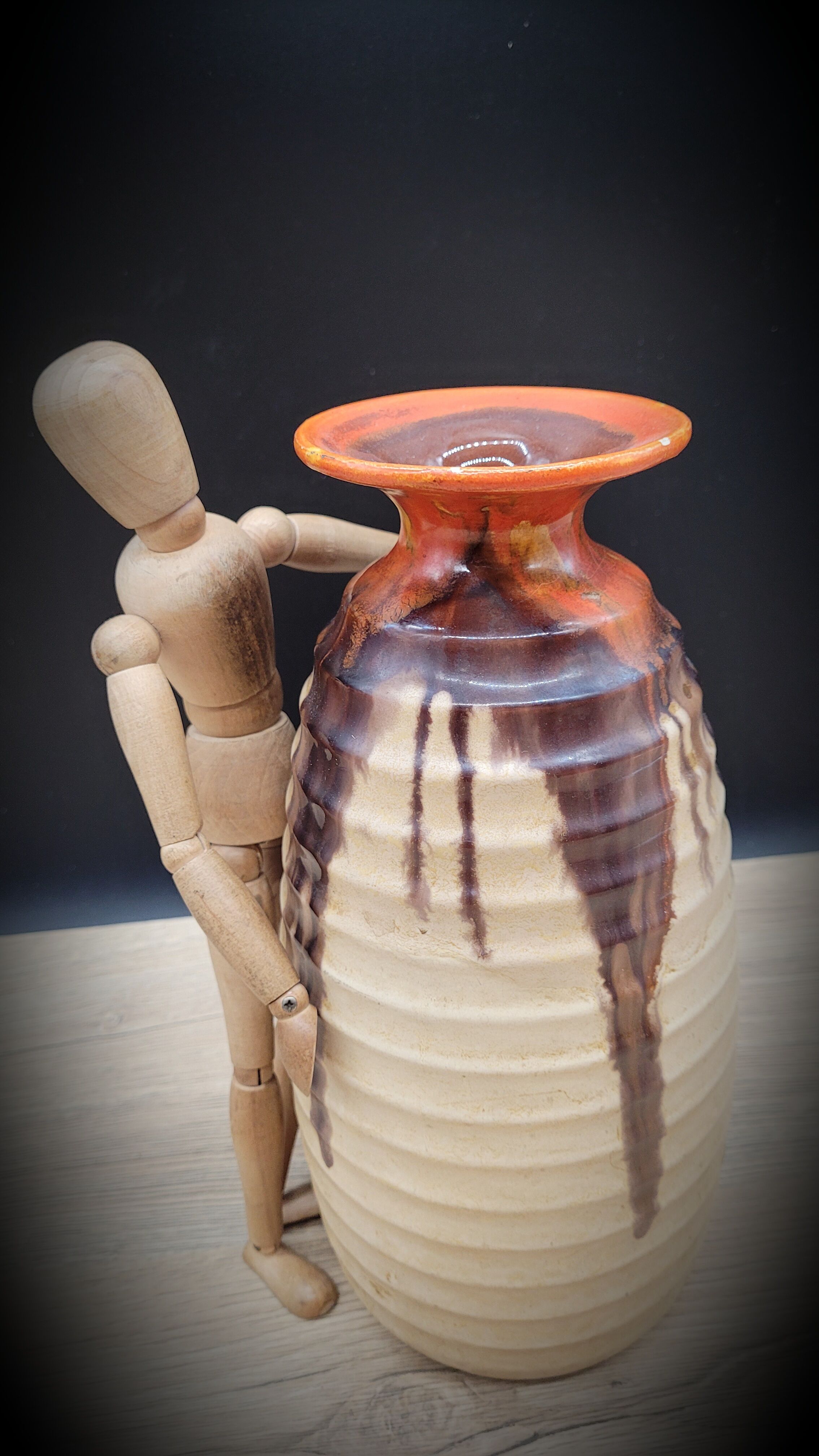 Ceramic vase 481 Belgium