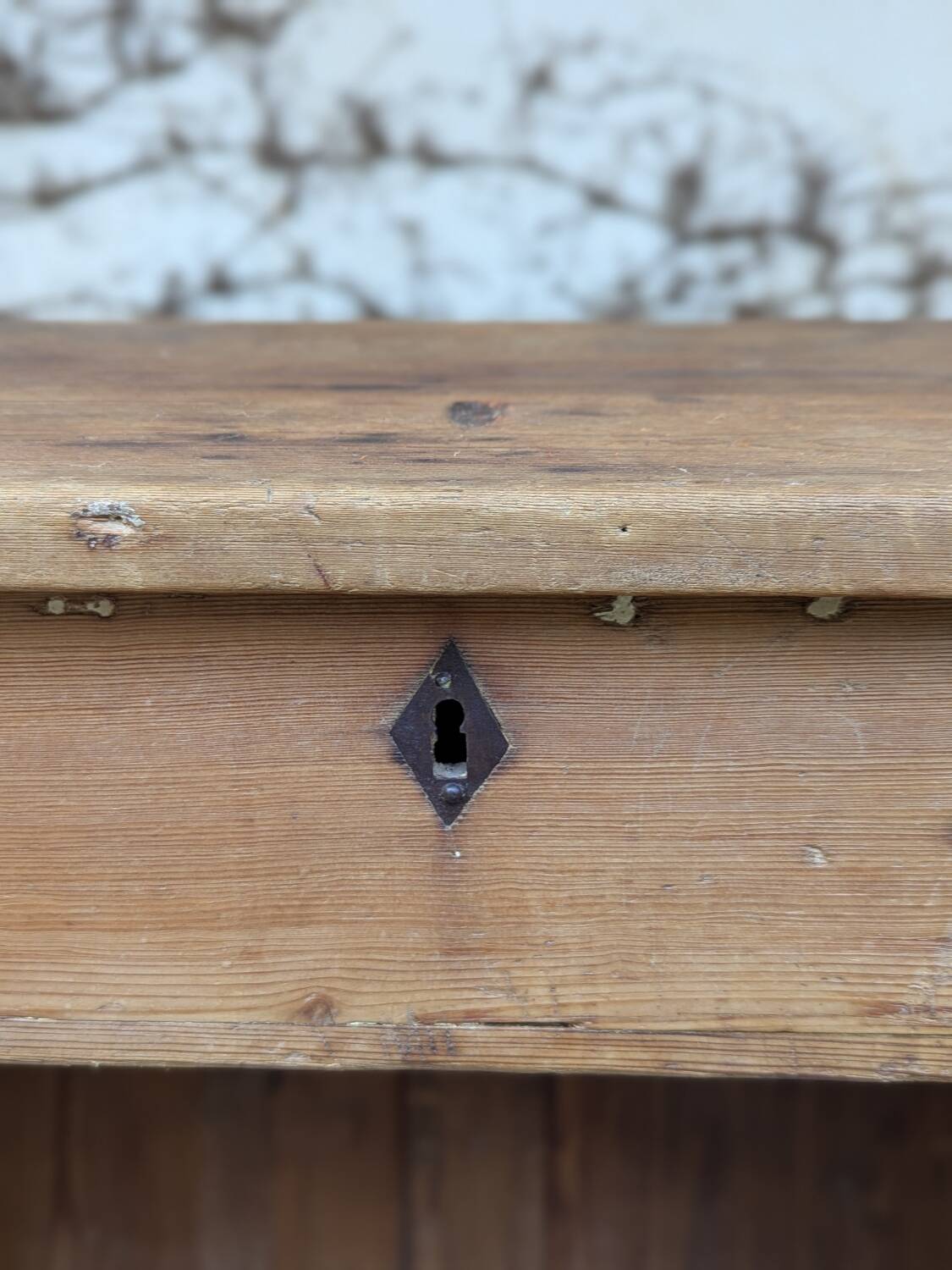 School desk with storage