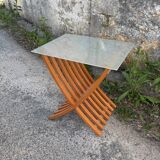 IKEA 90s side table / magazine rack in Ekeberg beech