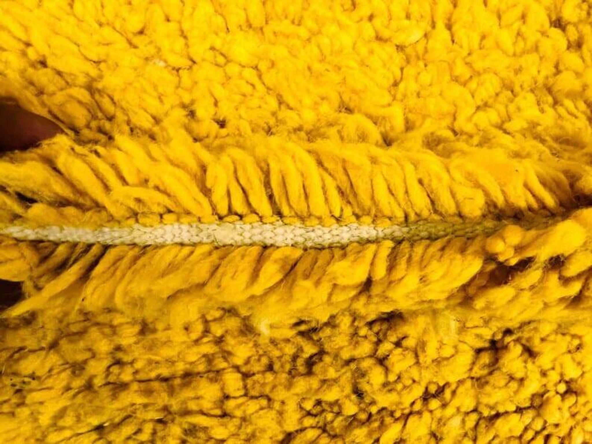 Beni Ouraine rug in natural wool, size 150 x 250 cm