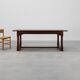 19th-Century French Provincial Oak Dining Table