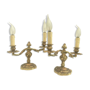 Bougeoirs de table candélabre