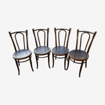 4 chaises bistrot Fischel