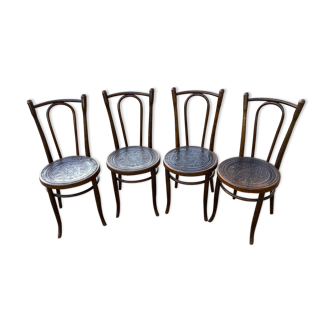 4 chaises bistrot Fischel