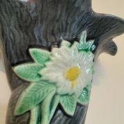 Vase mural majolique ancien