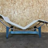 Daybed LC4 Le Corbusier Villa Church special edition deckchair Cassina Linen design 80s