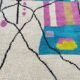 Natural wool rug 250cmx150cm
