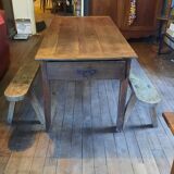 Table de ferme et bancs