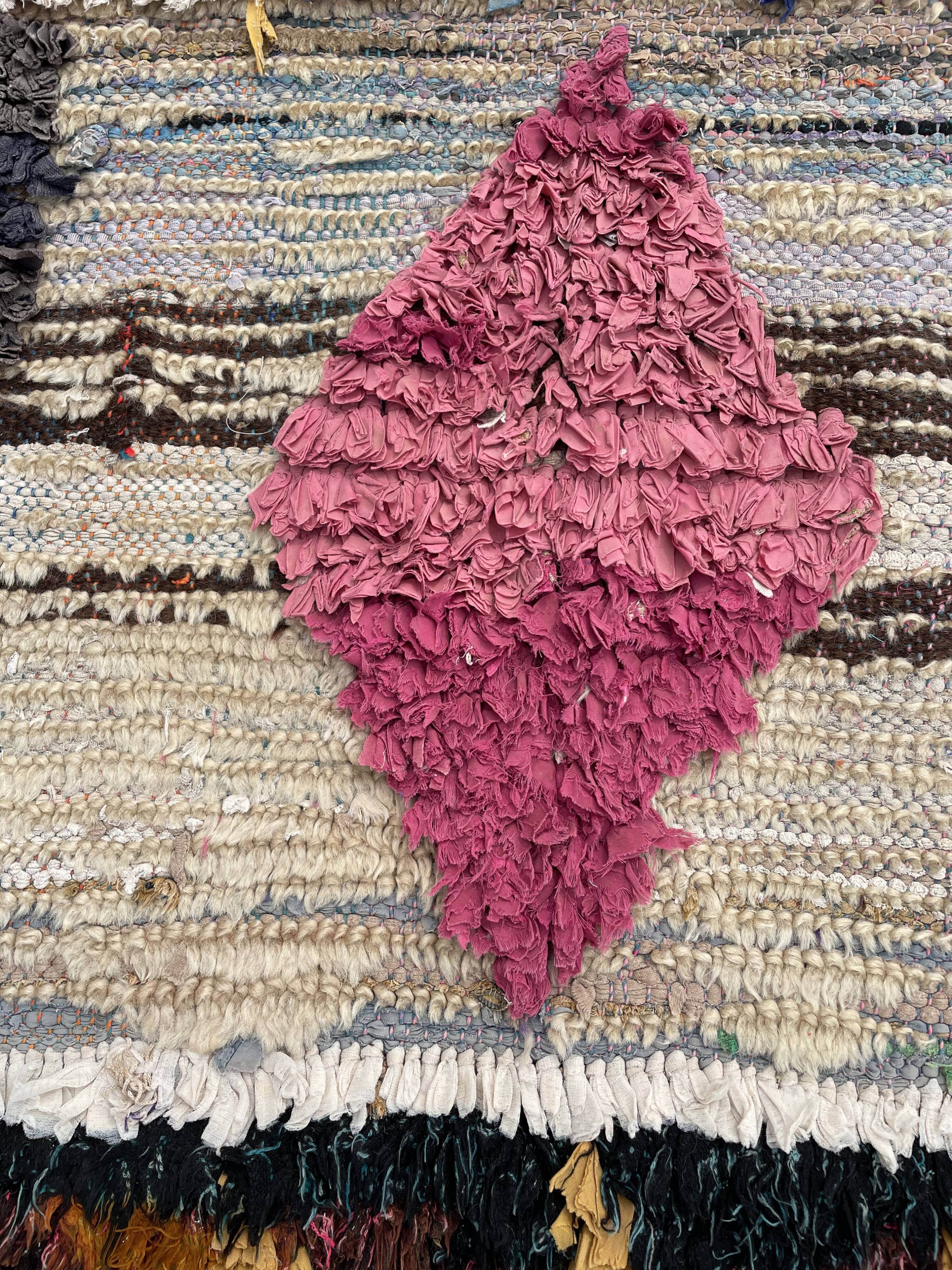 Moroccan rug vintage traditional berbere