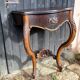 Late 19th century wall-mounted wooden console