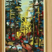 « De grands troncs dans une grande forêt » de Gösta Hilding