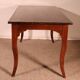Louis XV table in oak, late 18th century.