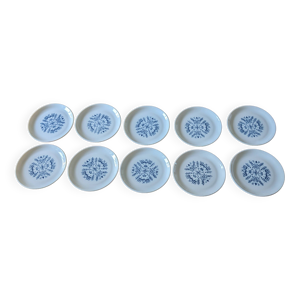 Service de 10 assiettes - dessert