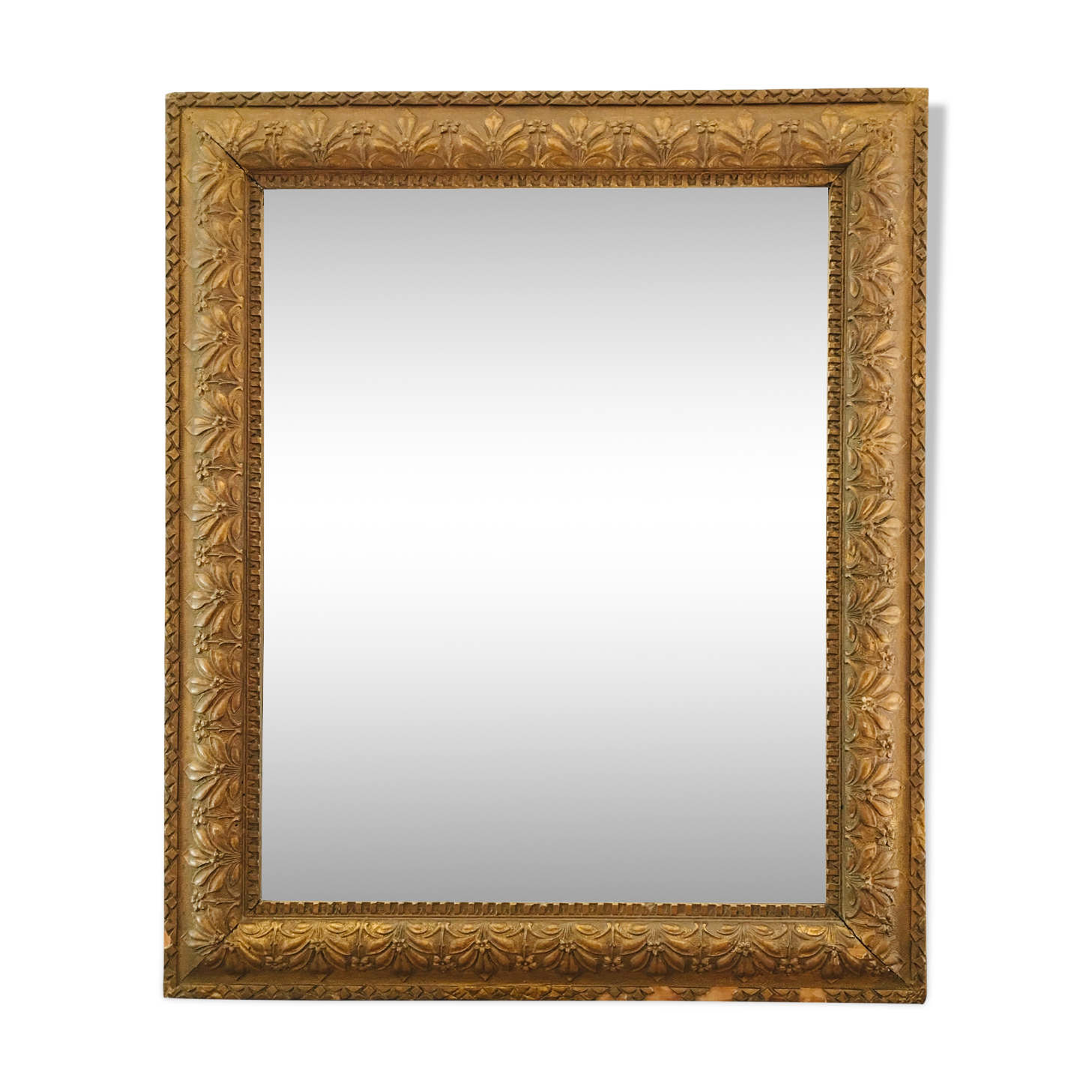 Ancient golden mirror - 48 x 38 cm