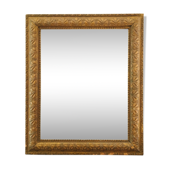 Ancient golden mirror - 48 x 38 cm