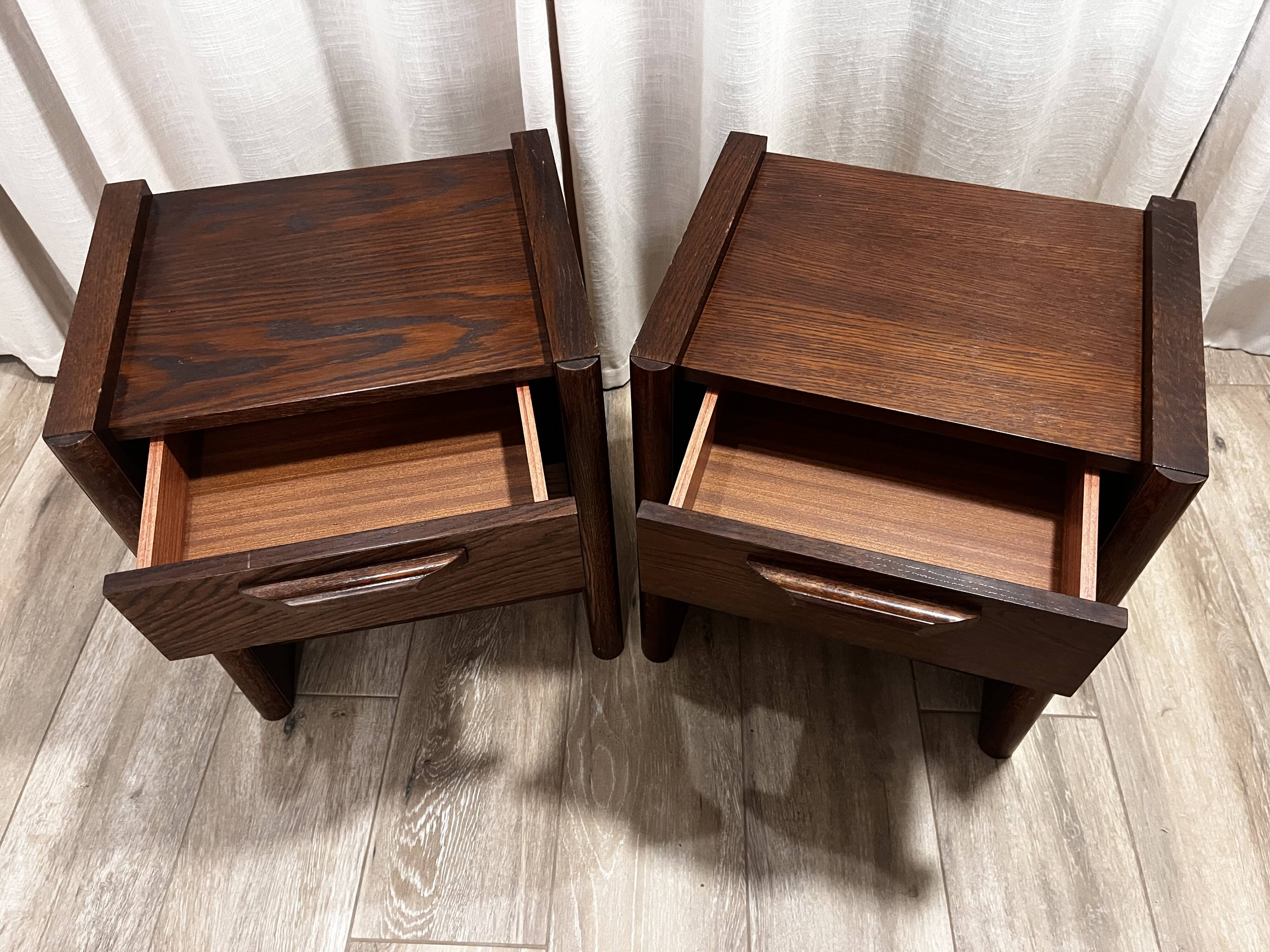 Pair of bedside tables from the 80s