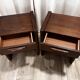 Pair of bedside tables from the 80s