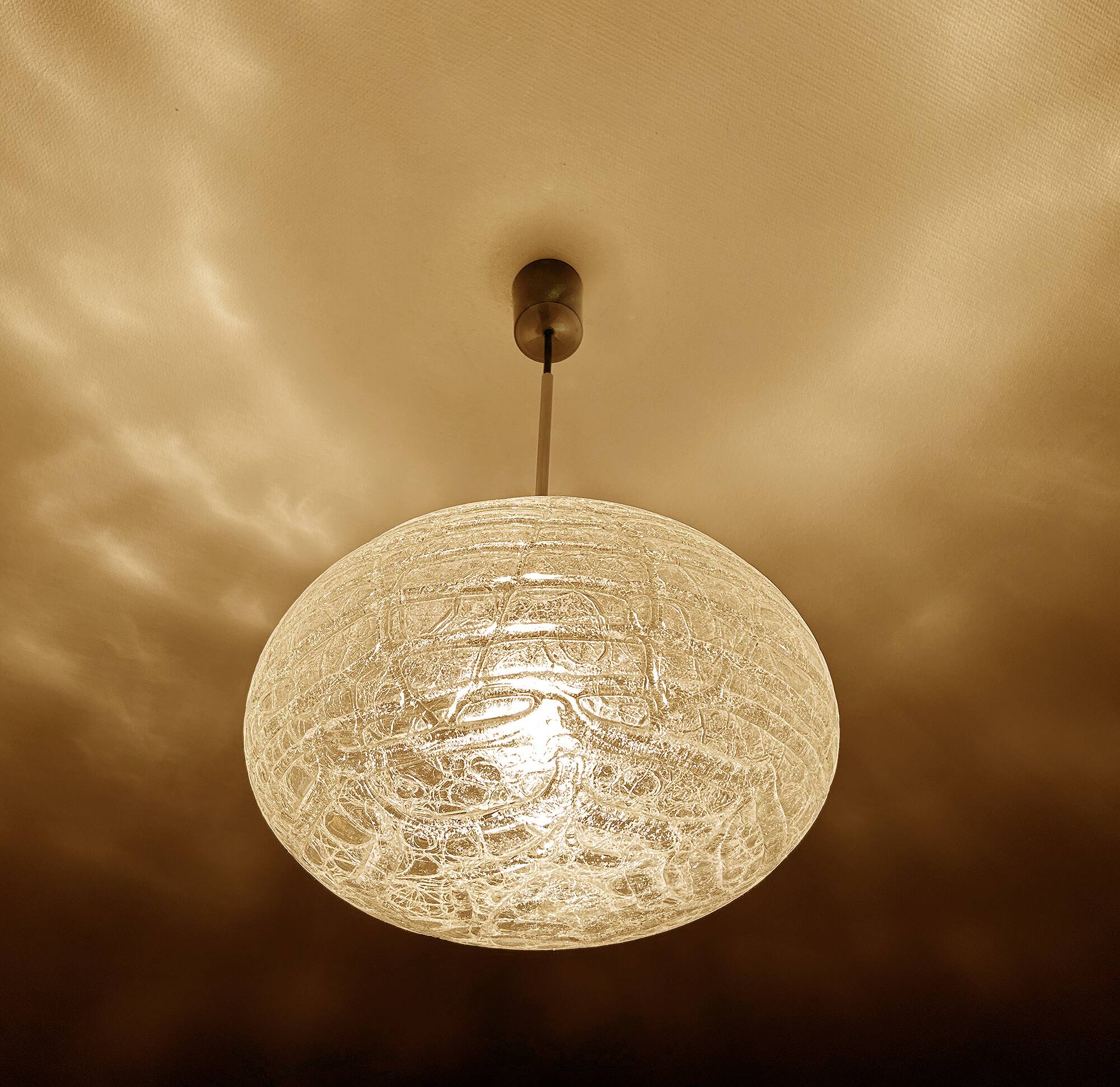 Vintage Murano Glass Pendant Light, 70s