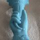 Antique Blue Opaline Hand Vase – Portieux Vallerysthal
