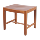 Danish beech wood sidetable / stool, 1960s