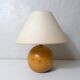 IMT Italy Vintage Design Turned Wood Lamp
