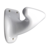 White ceramic hook