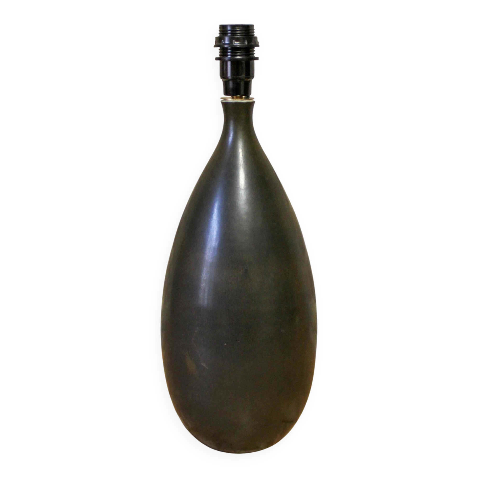 Glazed ceramic lamp base by Carl-Harry Stålhane for Rörstrand.